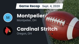 Recap: Montpelier  vs. Cardinal Stritch  2020
