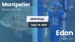 Matchup: Montpelier vs. Edon  2020