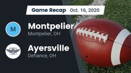 Recap: Montpelier  vs. Ayersville  2020
