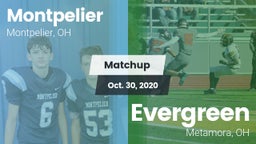 Matchup: Montpelier vs. Evergreen  2020