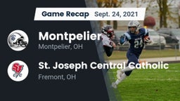 Recap: Montpelier  vs. St. Joseph Central Catholic  2021