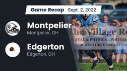 Recap: Montpelier  vs. Edgerton  2022