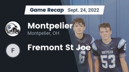 Recap: Montpelier  vs. Fremont St Joe 2022