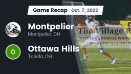 Recap: Montpelier  vs. Ottawa Hills  2022