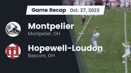 Recap: Montpelier  vs. Hopewell-Loudon  2023
