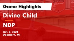Divine Child  vs NDP  Game Highlights - Oct. 6, 2020