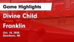Divine Child  vs Franklin Game Highlights - Oct. 10, 2020
