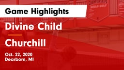 Divine Child  vs Churchill Game Highlights - Oct. 22, 2020