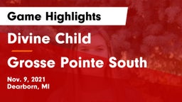 Divine Child  vs Grosse Pointe South  Game Highlights - Nov. 9, 2021