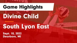 Divine Child  vs South Lyon East  Game Highlights - Sept. 10, 2022