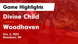 Divine Child  vs Woodhaven  Game Highlights - Oct. 4, 2022