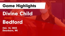 Divine Child  vs Bedford  Game Highlights - Oct. 14, 2023