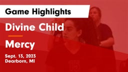 Divine Child  vs Mercy   Game Highlights - Sept. 13, 2023