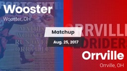Matchup: Wooster vs. Orrville  2017