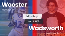 Matchup: Wooster vs. Wadsworth  2017