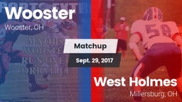 Matchup: Wooster vs. West Holmes  2017