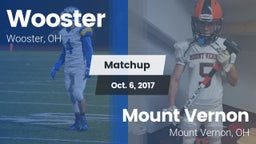 Matchup: Wooster vs. Mount Vernon  2017