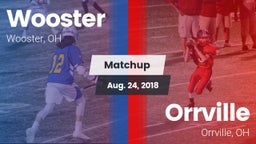Matchup: Wooster vs. Orrville  2018