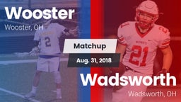 Matchup: Wooster vs. Wadsworth  2018