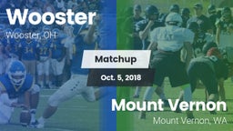 Matchup: Wooster vs. Mount Vernon  2018