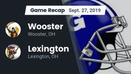 Recap: Wooster  vs. Lexington  2019