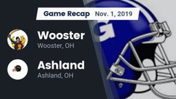 Recap: Wooster  vs. Ashland  2019