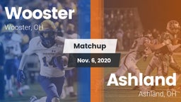 Matchup: Wooster vs. Ashland  2020