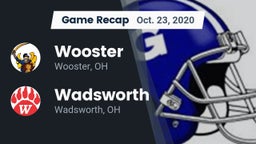 Recap: Wooster  vs. Wadsworth  2020