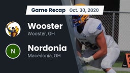 Recap: Wooster  vs. Nordonia  2020