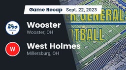 Recap: Wooster  vs. West Holmes  2023