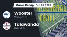 Recap: Wooster  vs. Talawanda  2023