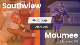 Matchup: Southview vs. Maumee  2017