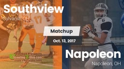 Matchup: Southview vs. Napoleon 2017