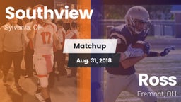 Matchup: Southview vs. Ross  2018