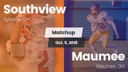 Matchup: Southview vs. Maumee  2018