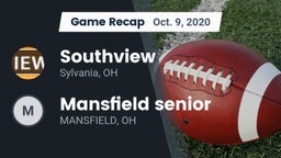 Recap: Southview  vs. Mansfield senior  2020