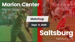 Matchup: Marion Center vs. Saltsburg  2020