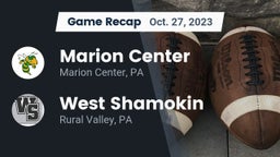 Recap: Marion Center  vs. West Shamokin  2023