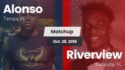 Matchup: Alonso vs. Riverview  2016