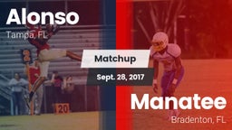 Matchup: Alonso vs. Manatee  2017