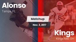 Matchup: Alonso vs. Kings  2017