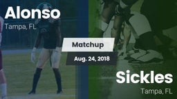 Matchup: Alonso vs. Sickles  2018