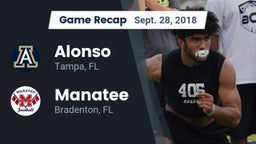 Recap: Alonso  vs. Manatee  2018