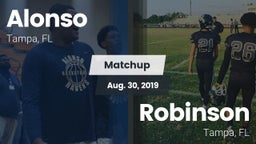 Matchup: Alonso vs. Robinson  2019