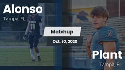 Matchup: Alonso vs. Plant  2020