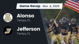Recap: Alonso  vs. Jefferson  2020