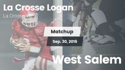Matchup: Logan  vs. West Salem 2016