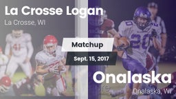 Matchup: Logan  vs. Onalaska  2017
