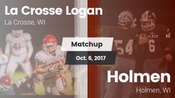 Matchup: Logan  vs. Holmen  2017