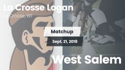 Matchup: Logan  vs. West Salem 2018